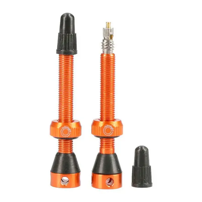 Tubolight Tubeless Ventil 50mm 2pk Oransje