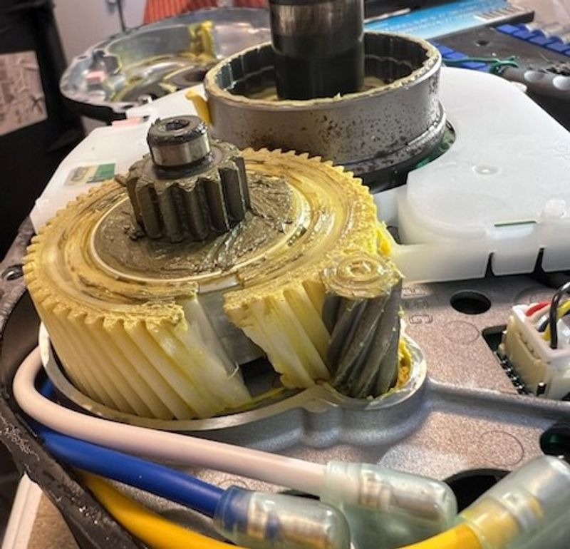 Yamaha PW series nylon gearwheel